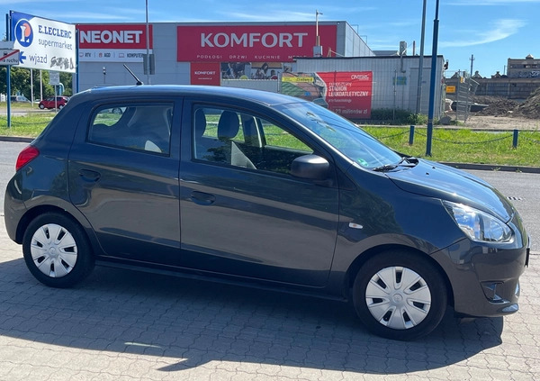 Mitsubishi Space Star cena 14900 przebieg: 139000, rok produkcji 2014 z Krzeszowice małe 137